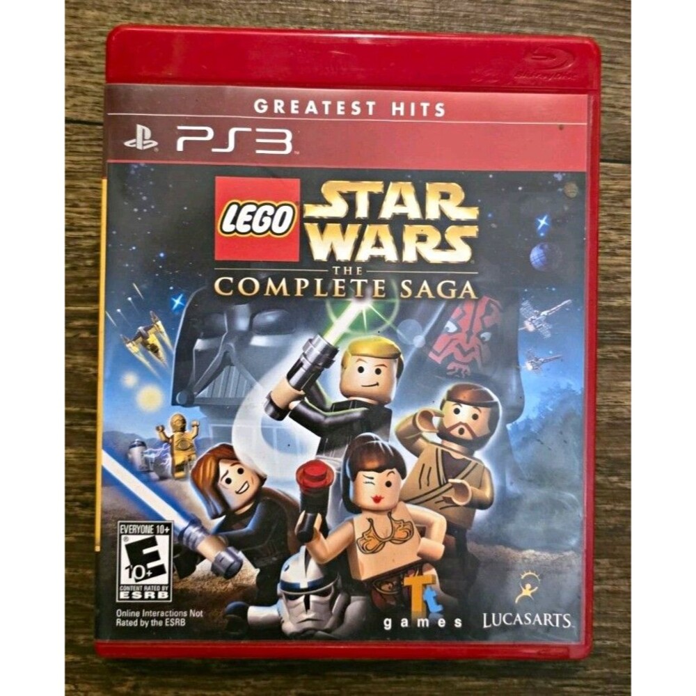LEGO Star Wars: The Complete Saga Greatest Hits PS3 w/ Manual LucasArts